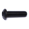 Midwest Fastener M8-1.25 Socket Head Cap Screw, Black Oxide Steel, 30 mm Length, 4 PK 75984